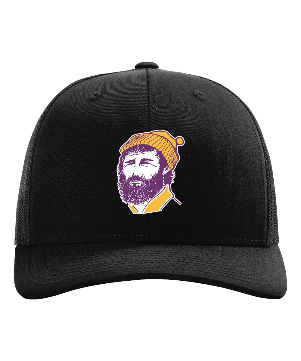 Cloquet Baseball and Softball - Black Hat - Full Front