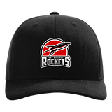 John Marshall Softball - Black Hat - Full Front