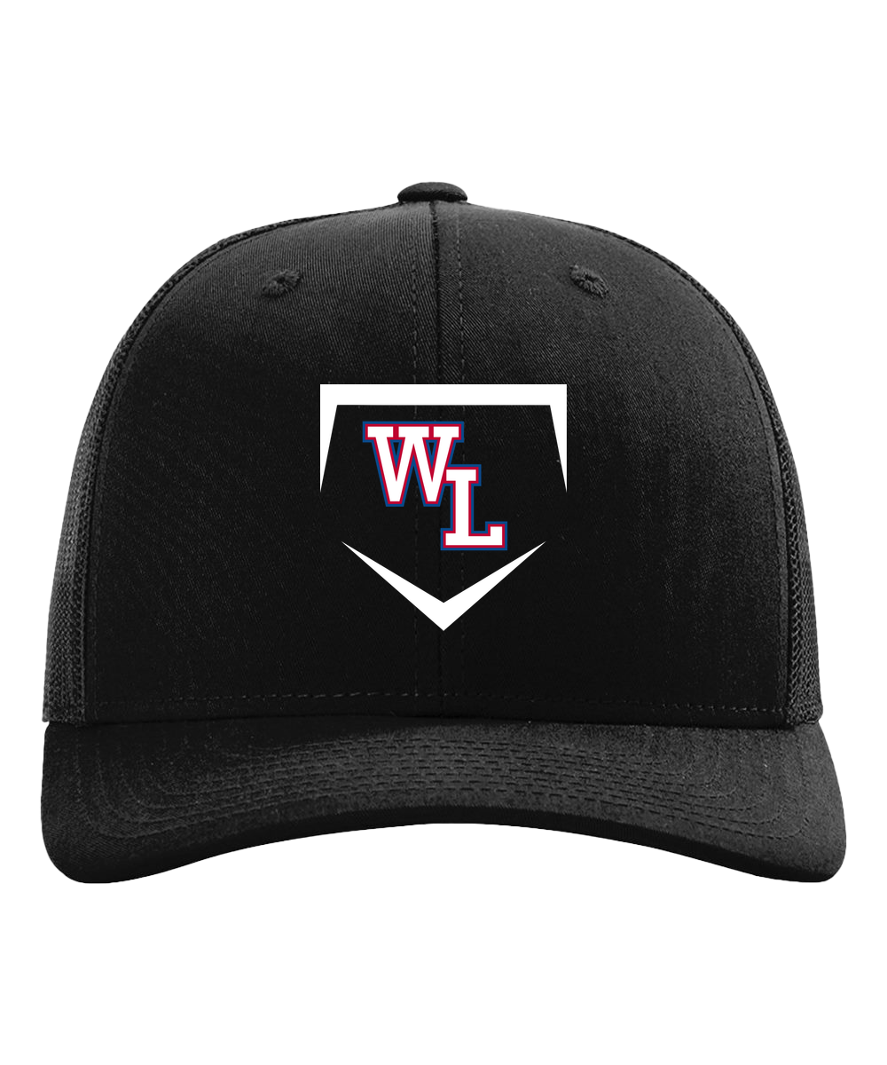 Wisconsin Lutheran Baseball - Black Hat - Full Front