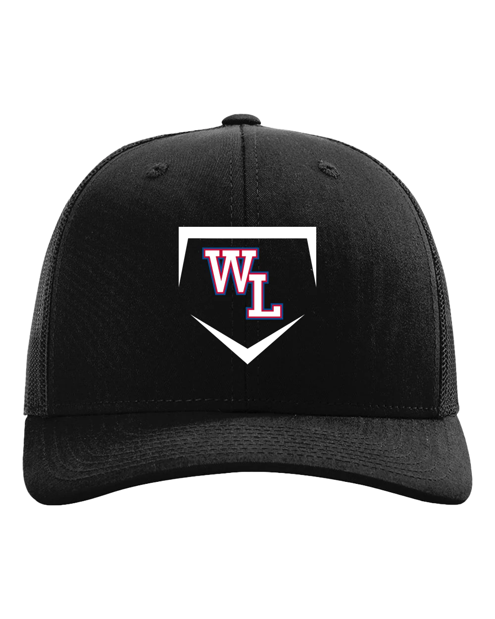 Wisconsin Lutheran Baseball - Black Hat - Full Front