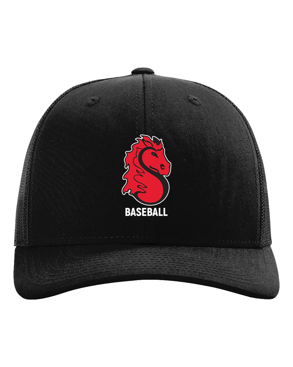 Stillwater Baseball - Black Hat - Full Front