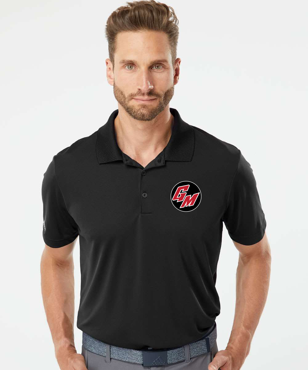 Ghostfit Sports Testing 2 - Black Polo - Left Chest