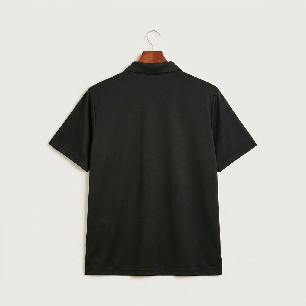Goodhue High School Volleyball (Girls) - Black Polo - Left Chest (back)