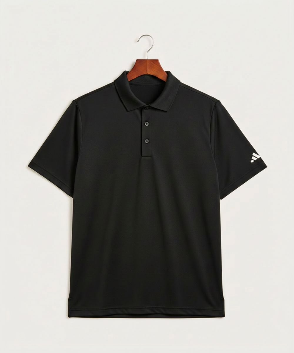Duluth East High School Cheer (Coed) - Black Polo - Left Chest
