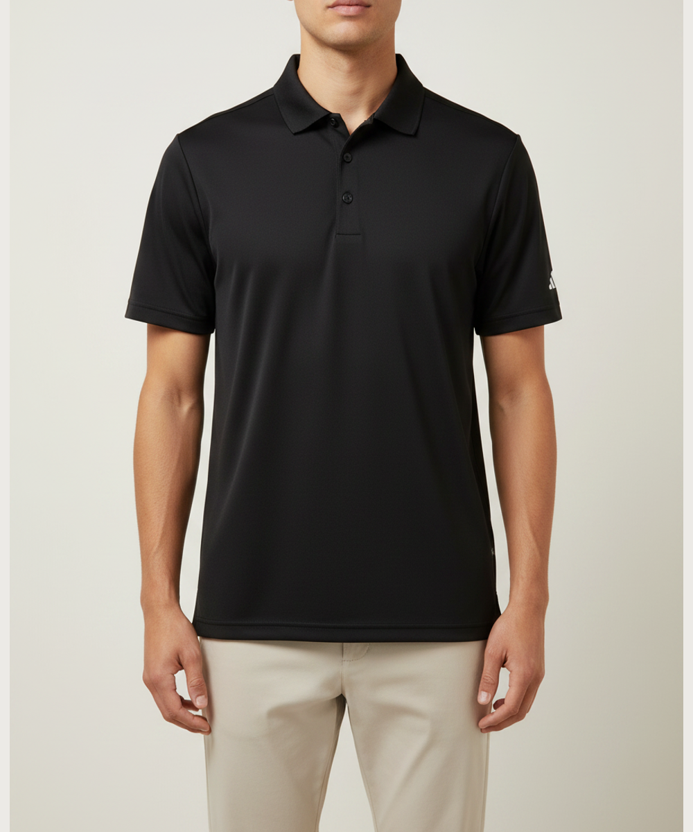 Notre Dame High School Team Store - Black Polo - Left Chest (model)