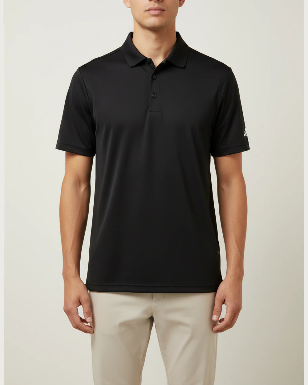 Notre Dame High School Team Store - Black Polo - Left Chest (model)