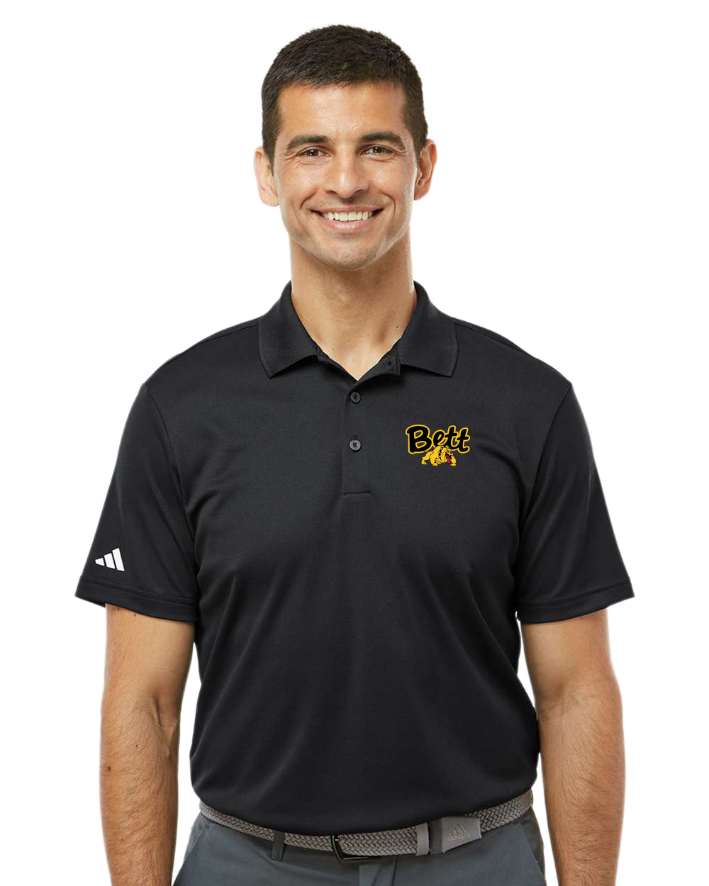 Testing 67 - Black Polo - Left Chest