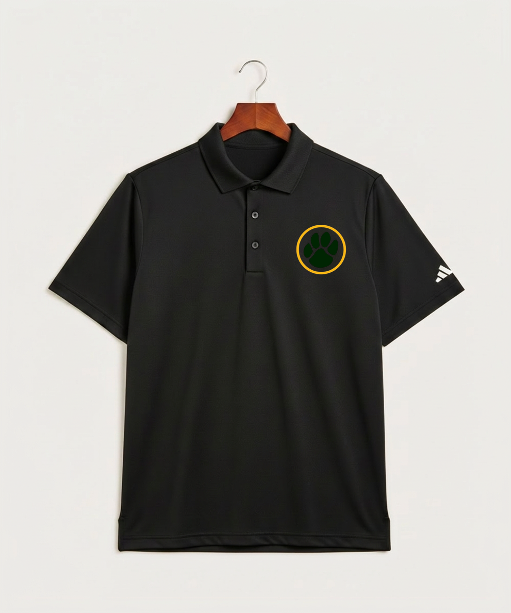 Ashwaubenon High School Team Store - Black Polo - Left Chest