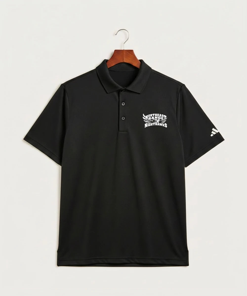 Northeast Range High School Volleyball (Girls) - Black Polo - Left Chest