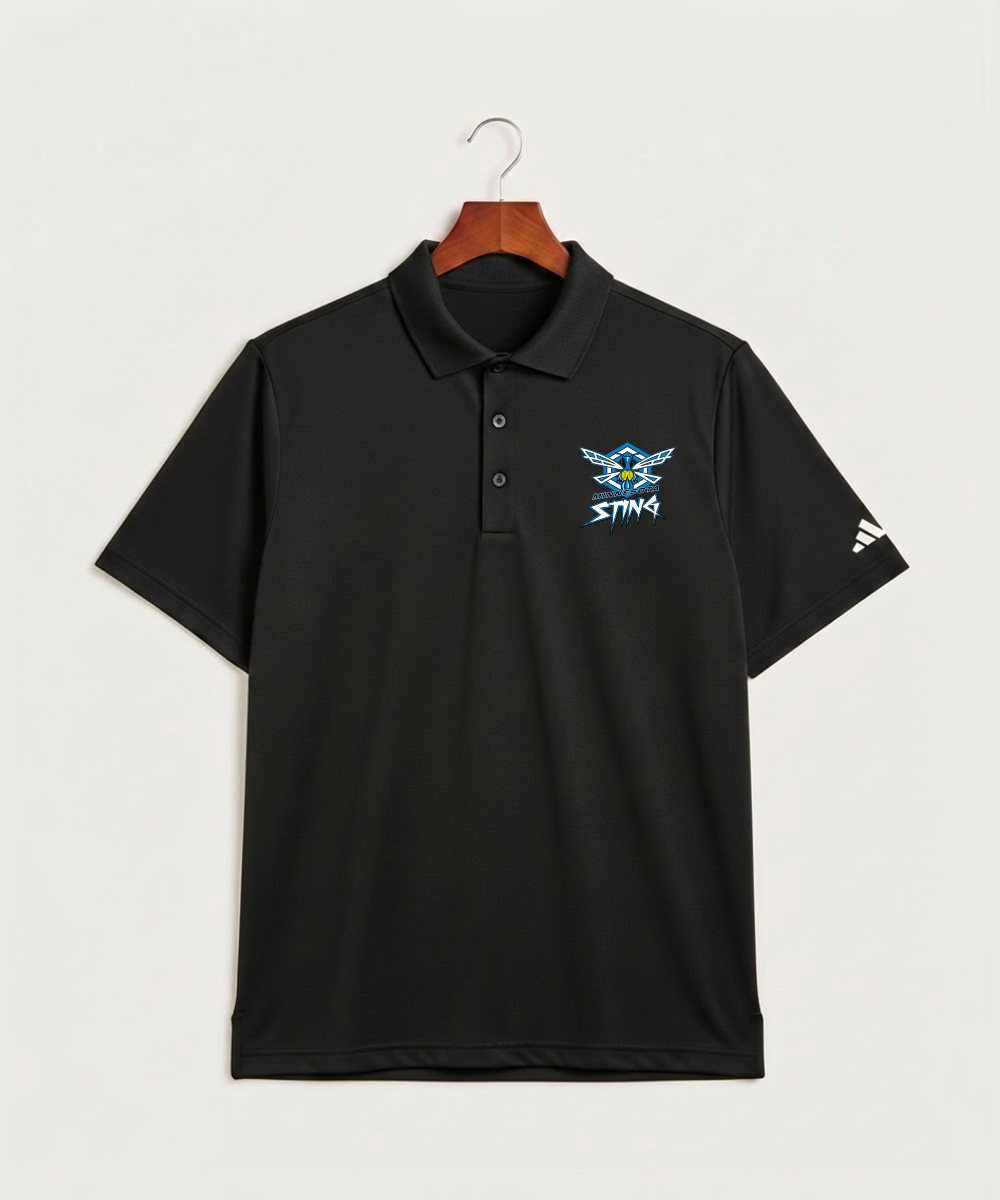 Minnesota Sting Athletics - Black Polo - Left Chest