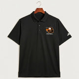 Giltner High School Football - Black Polo - Left Chest