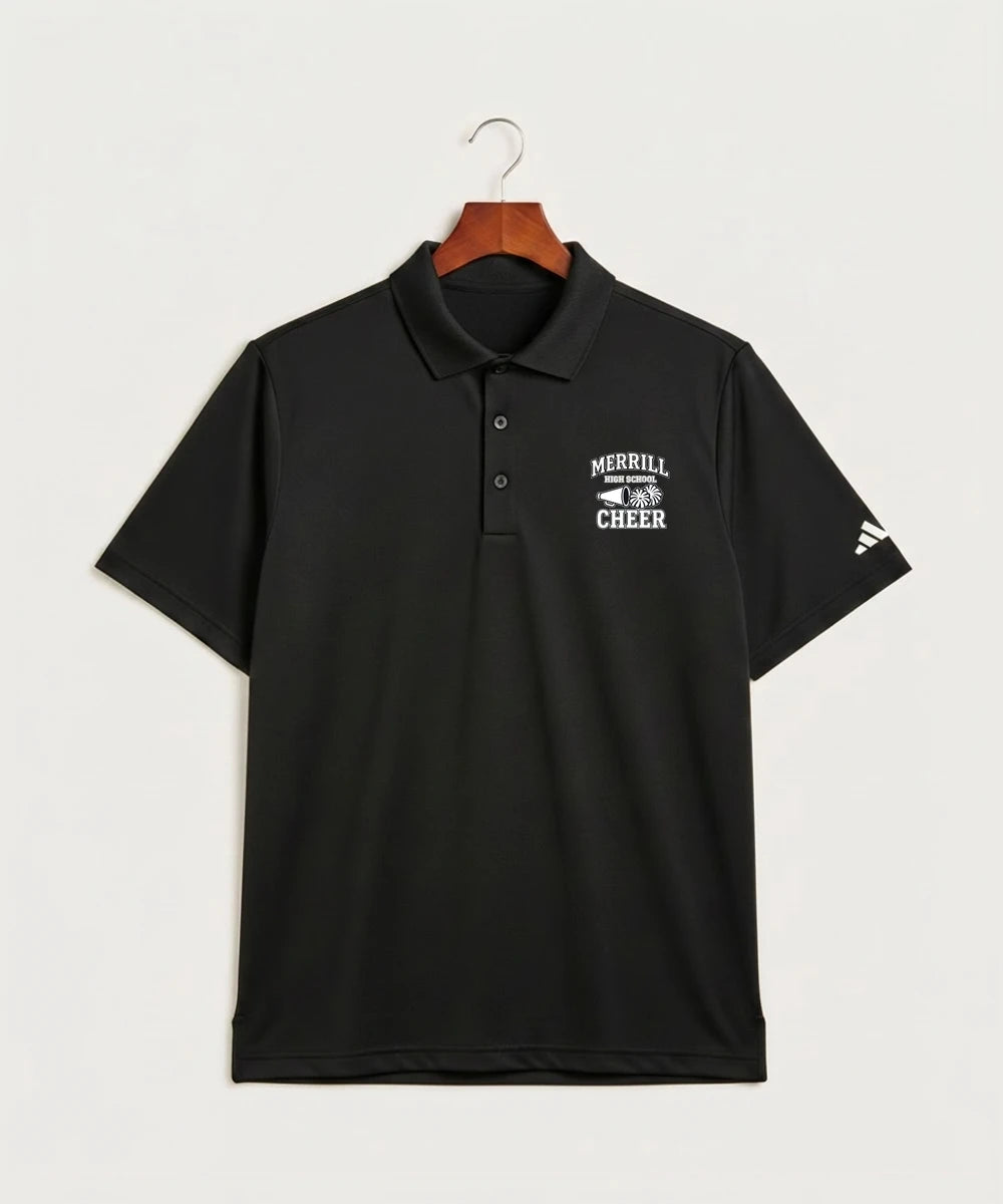 Merrill Dance and Cheer - Black Polo - Left Chest