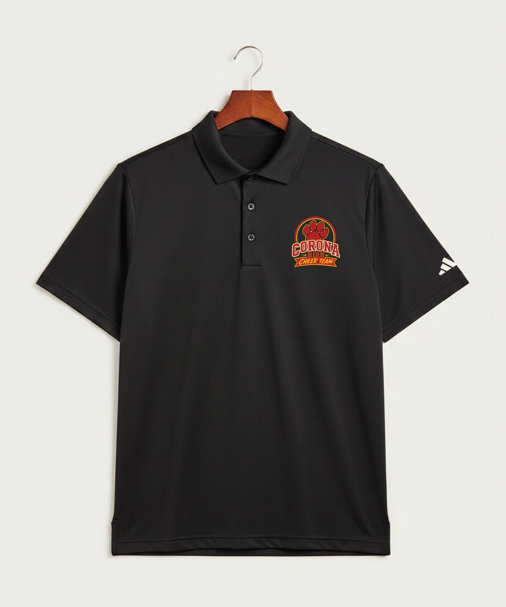 Corona Senior High School Cheer - Black Polo - Left Chest