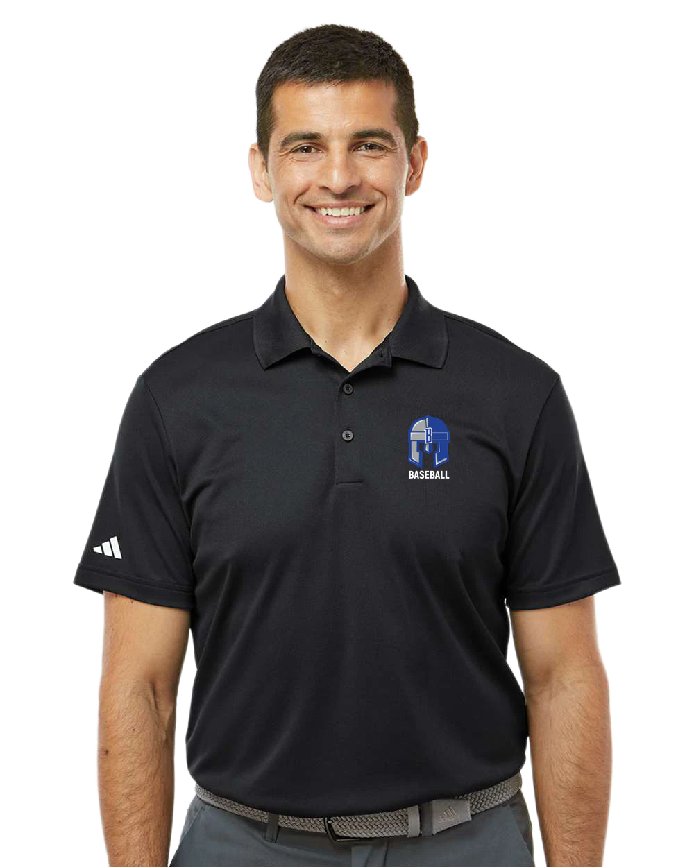 Brainerd Baseball - Black Polo - Left Chest