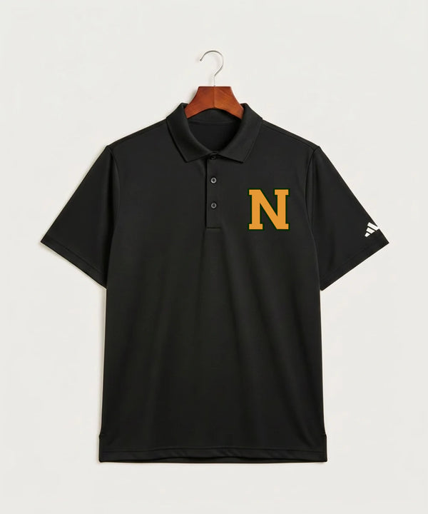 Nevis High School Volleyball (Girls) - Black Polo - Left Chest
