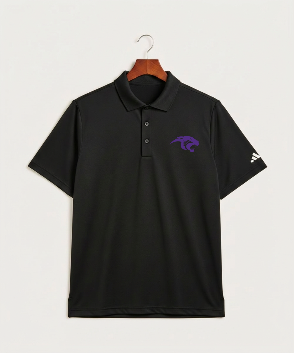 Glencoe Silver Lake High School Athletics - Black Polo - Left Chest
