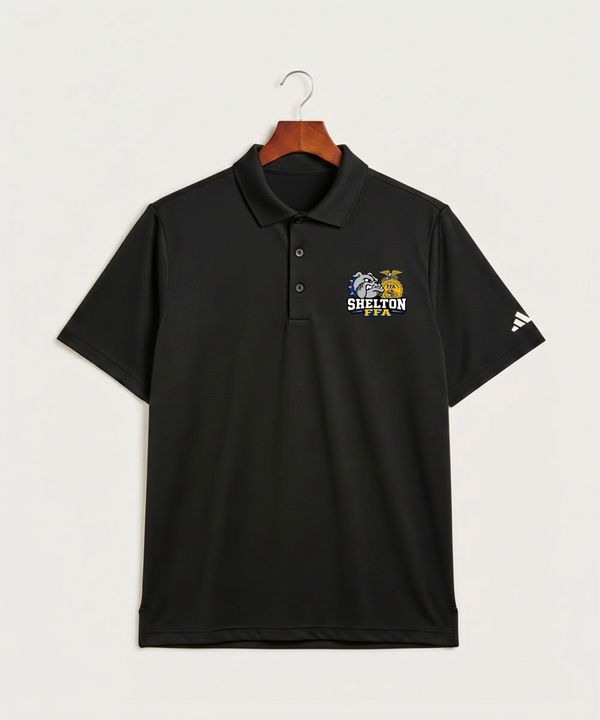 Shelton High School FFA general - Black Polo - Left Chest