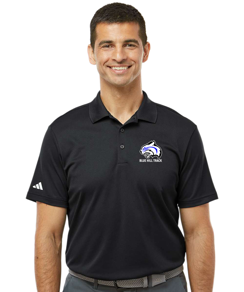 Blue Hill High School - Black Polo - Left Chest