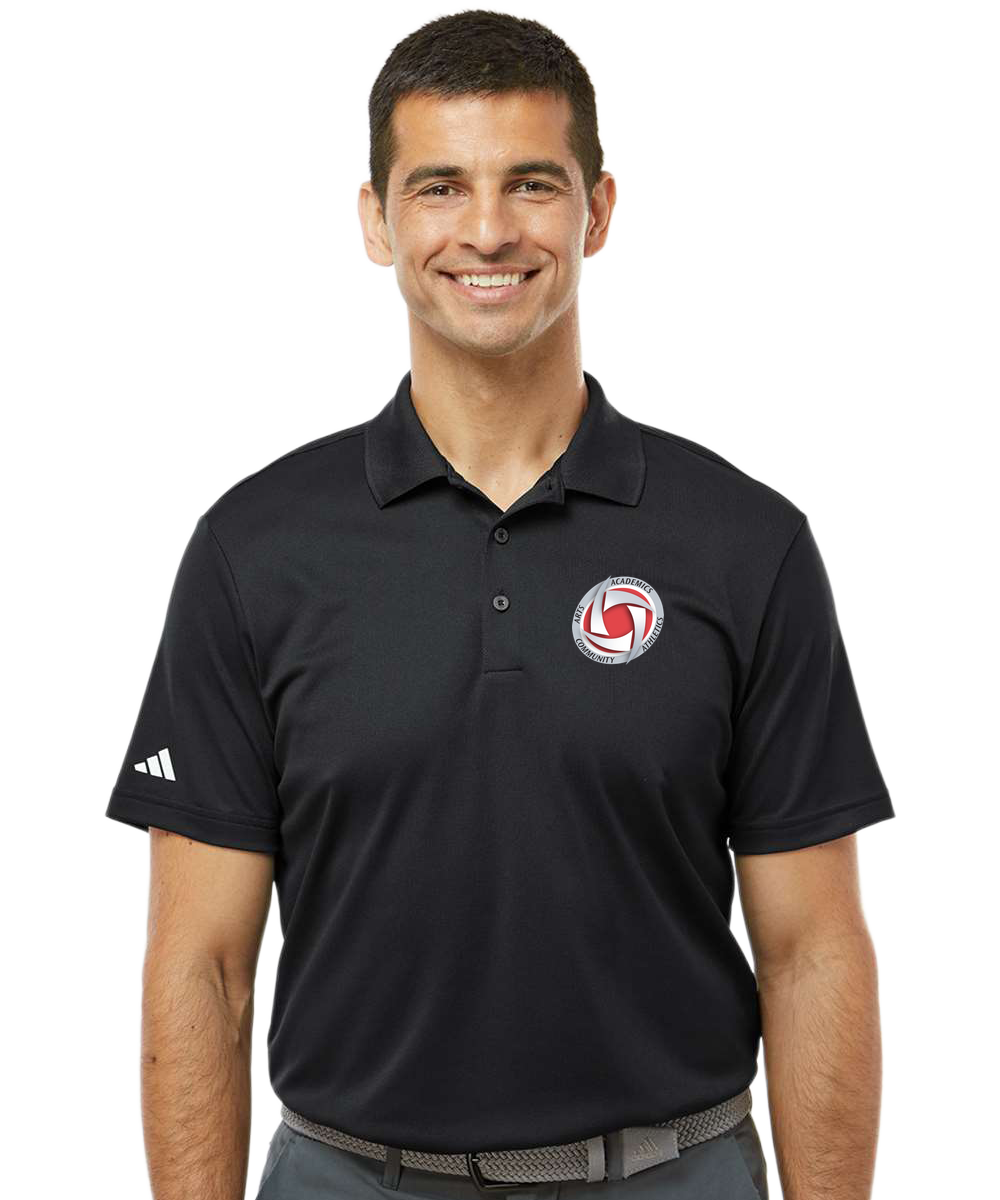 Houston Volleyball - Black Polo - Left Chest