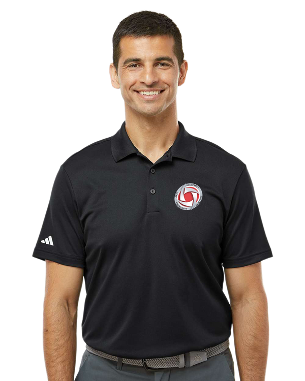 Houston Volleyball - Black Polo - Left Chest