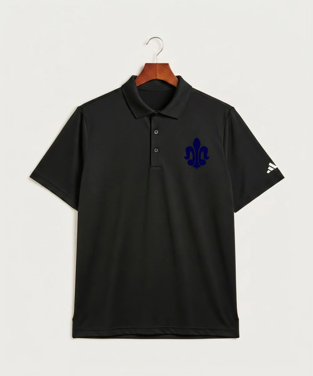 Saint Peter High School Athletics - Black Polo - Left Chest