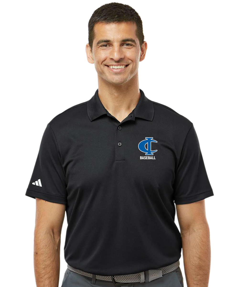 Cambridge Isanti Baseball - Black Polo - Left Chest