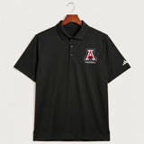 Amboy Football general - Black Polo - Left Chest