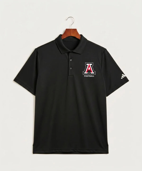 Amboy Football general - Black Polo - Left Chest