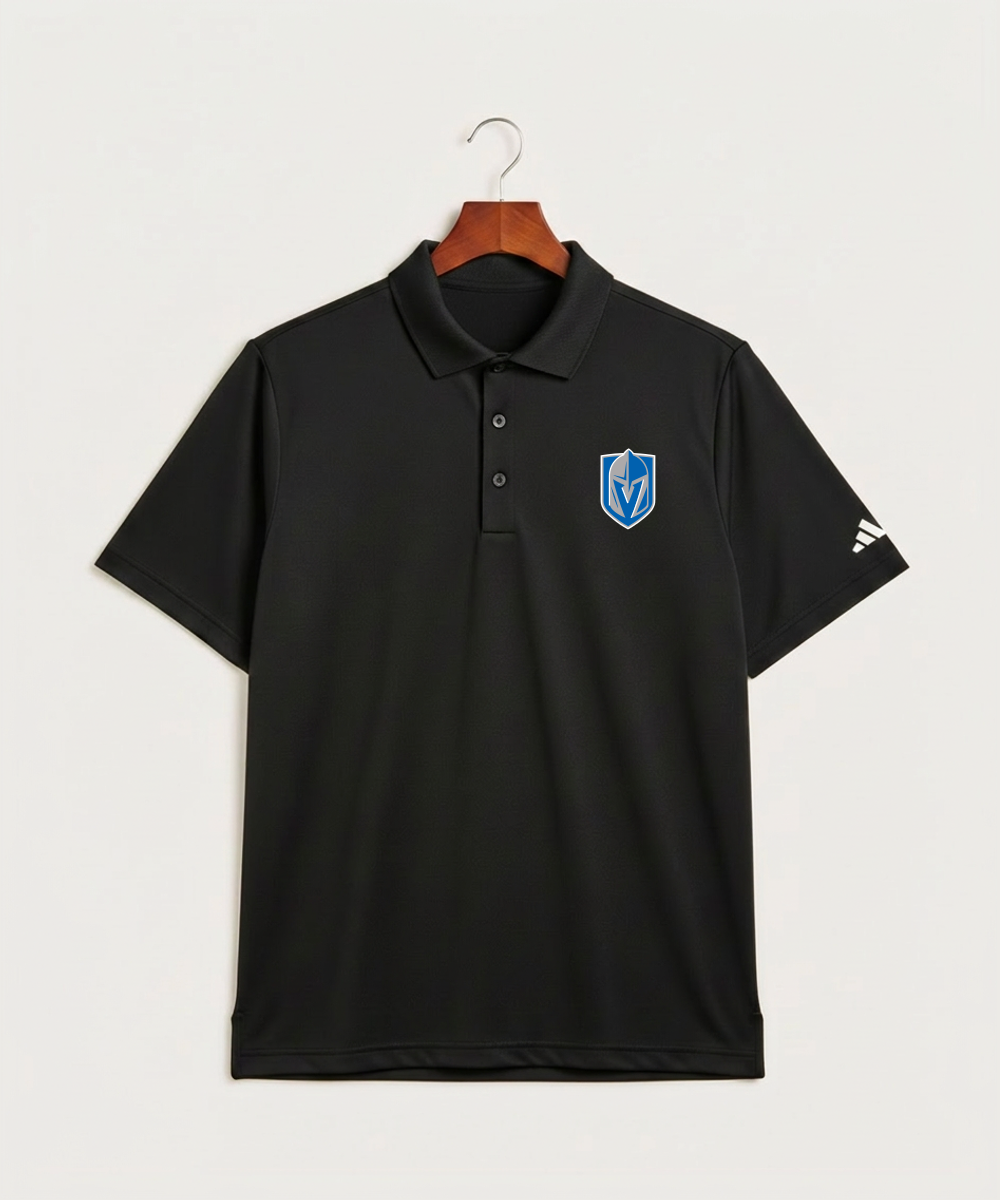 Lake Crystal-Welcome-Memorial High School Football (Boys) - Black Polo - Left Chest
