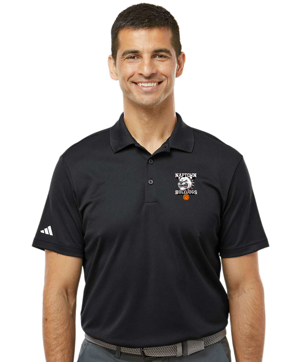 Naptown basketball_boys - Black Polo - Left Chest
