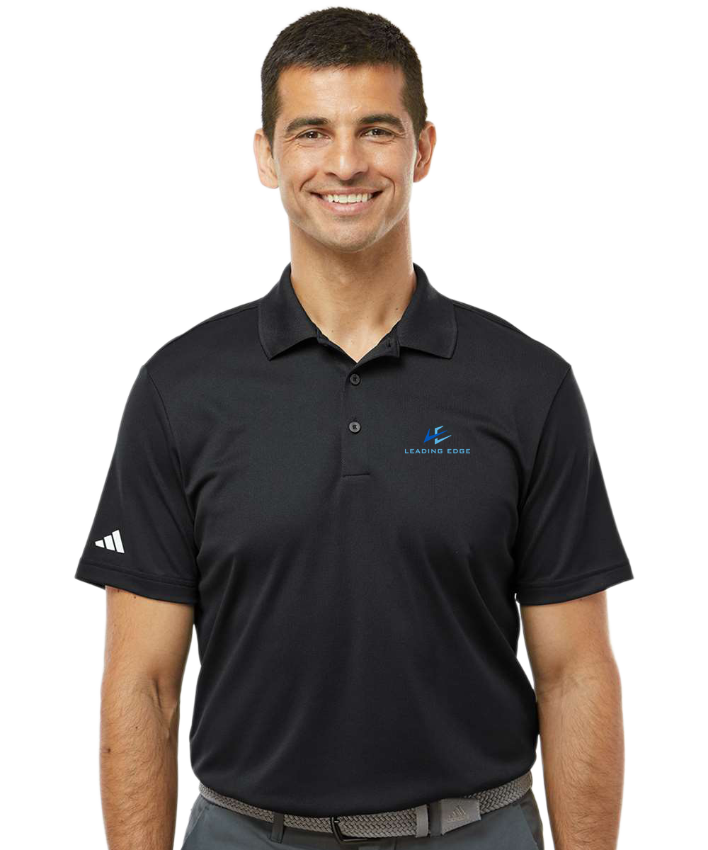 Leading Edge example_store - Black Polo - Left Chest
