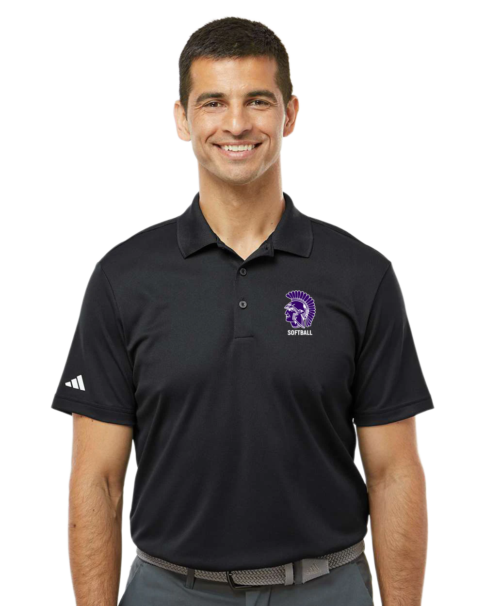 Barnesville Softball - Black Polo - Left Chest