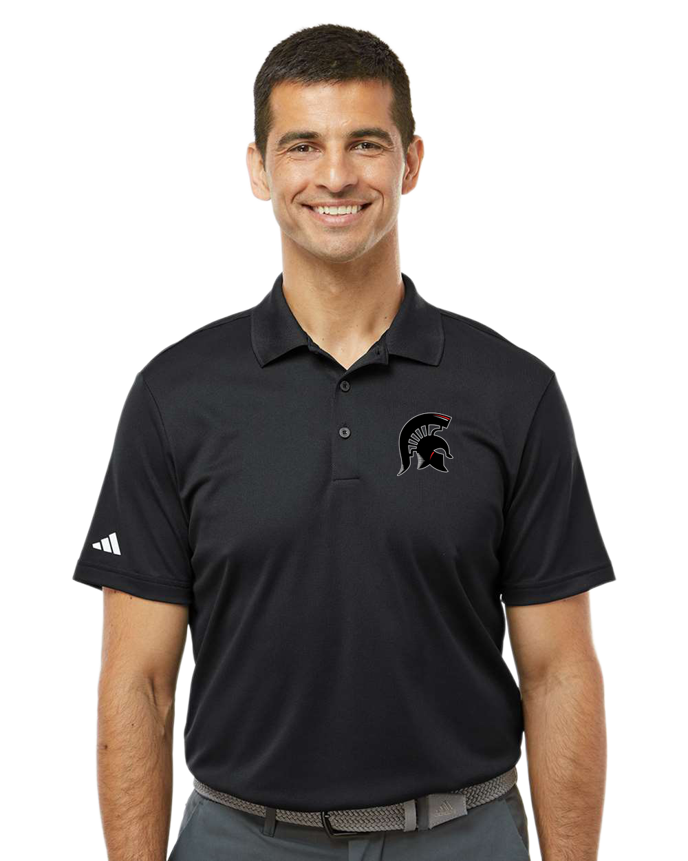 BOLD Football - Black Polo - Left Chest
