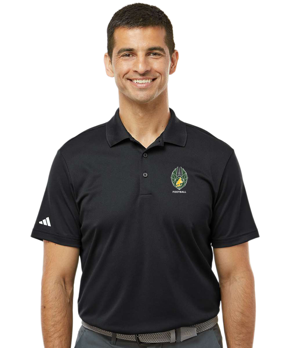 DC Everest Middle School Football — example store - Black Polo - Left Chest