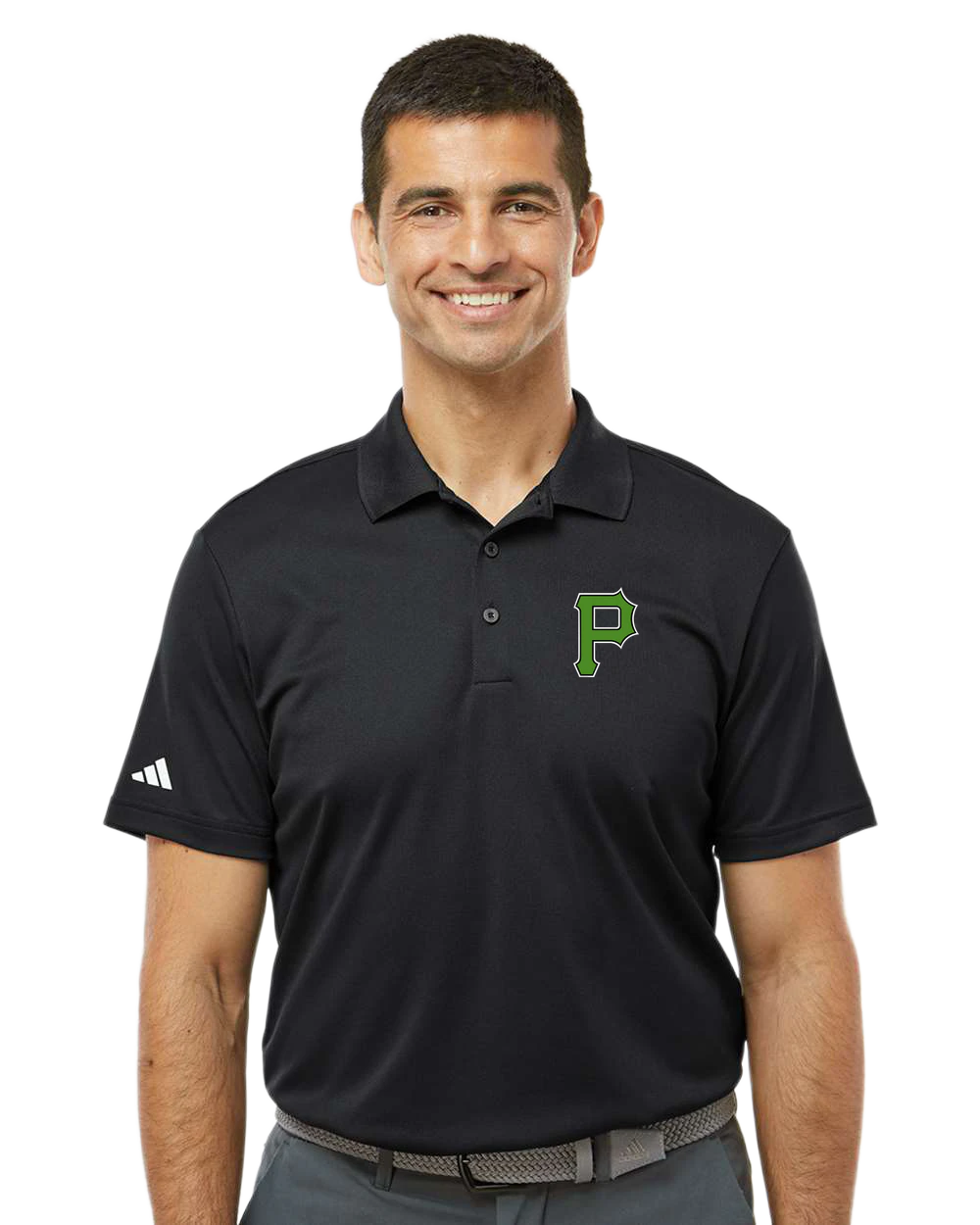 Pipestone Softball - Black Polo - Left Chest