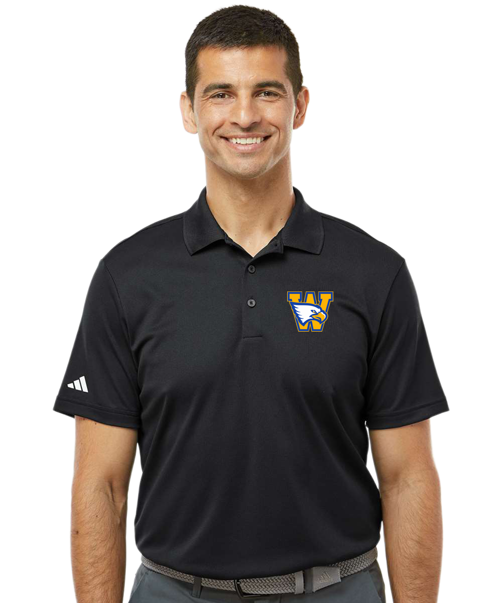 Windom Football - Black Polo - Left Chest