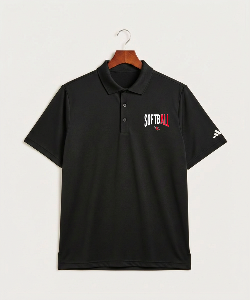 Forreston Softball - Black Polo - Left Chest