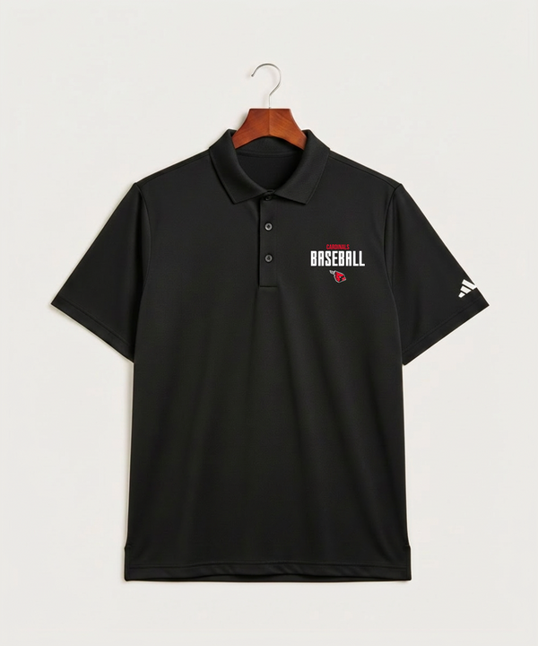 Forreston Baseball - Black Polo - Left Chest