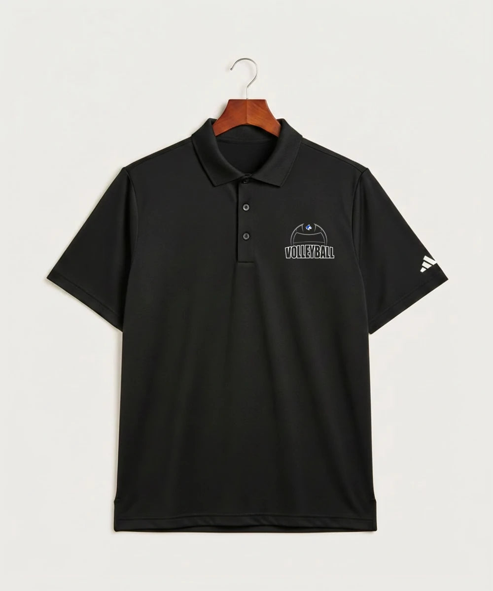 Owatonna High School Volleyball (Girls) - Black Polo - Left Chest