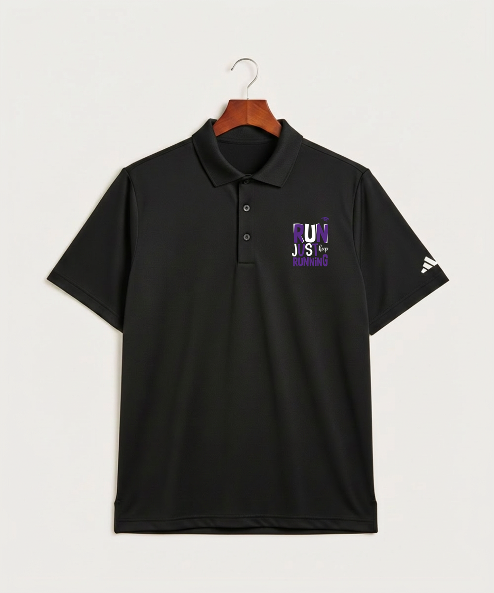 Glencoe Silver Lake High School Athletics - Black Polo - Left Chest