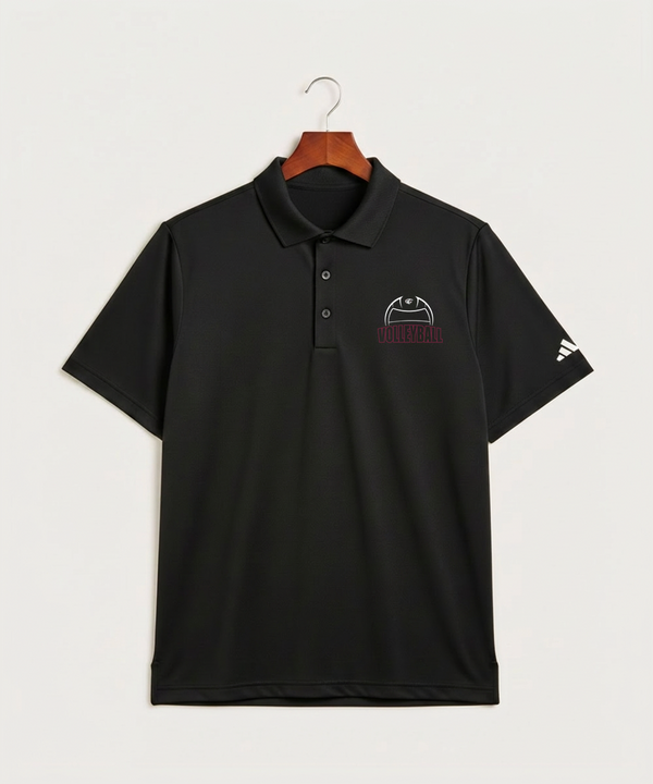 Triton High School Volleyball (Girls) - Black Polo - Left Chest