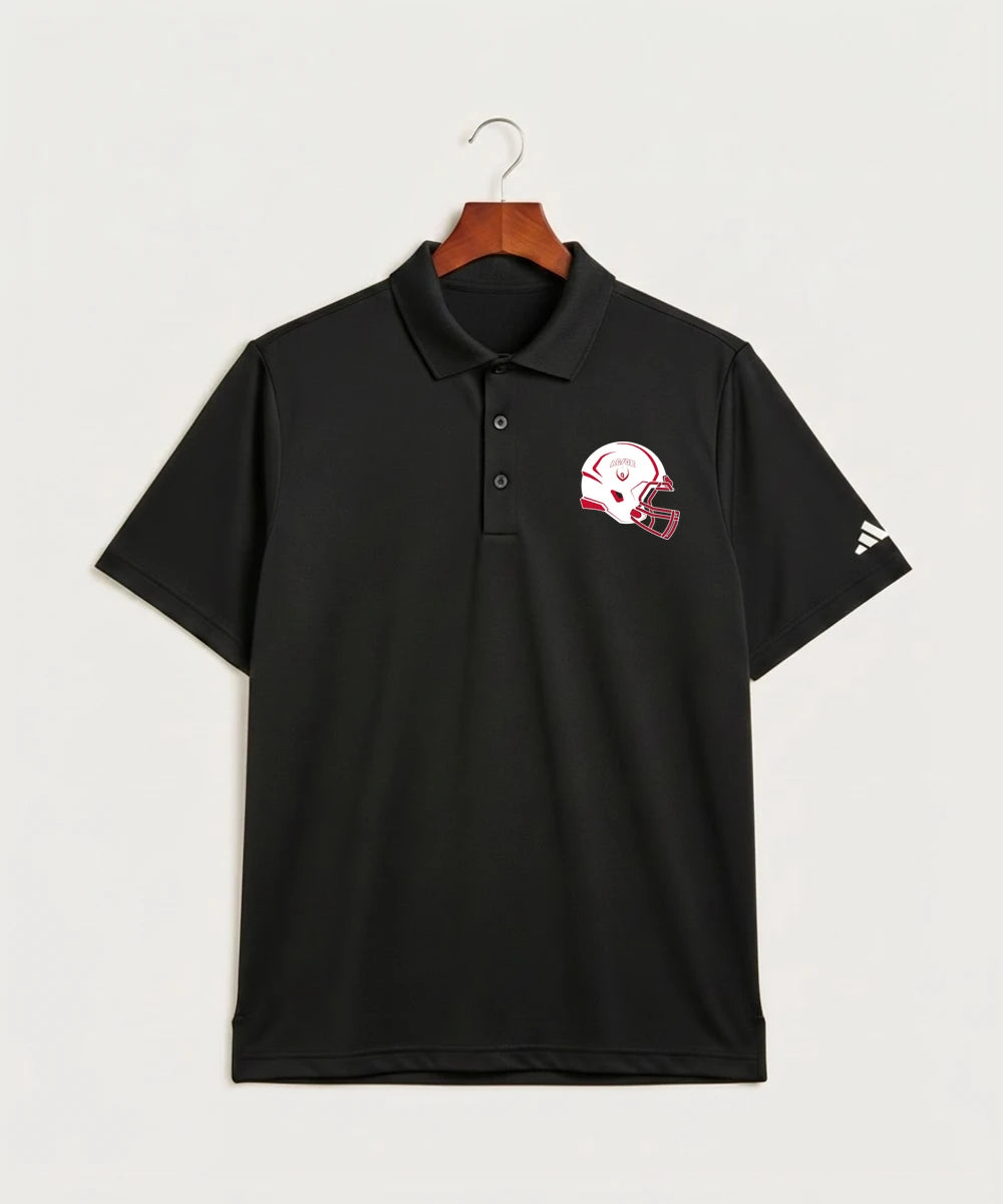 Alden-Conger-Glenville Emmons High School Football (Boys) - Black Polo - Left Chest