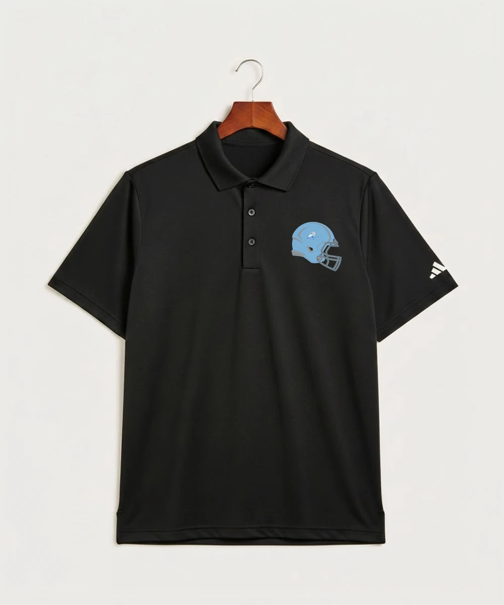 Long Prairie Grey Eagle High School Football (Boys) - Black Polo - Left Chest