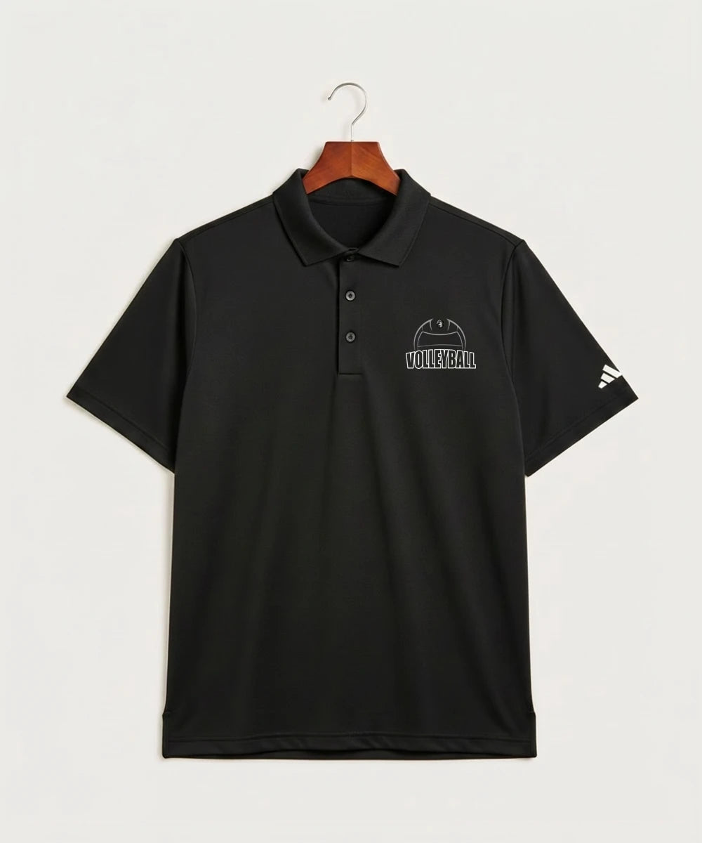Kingsland High School Volleyball (Girls) - Black Polo - Left Chest