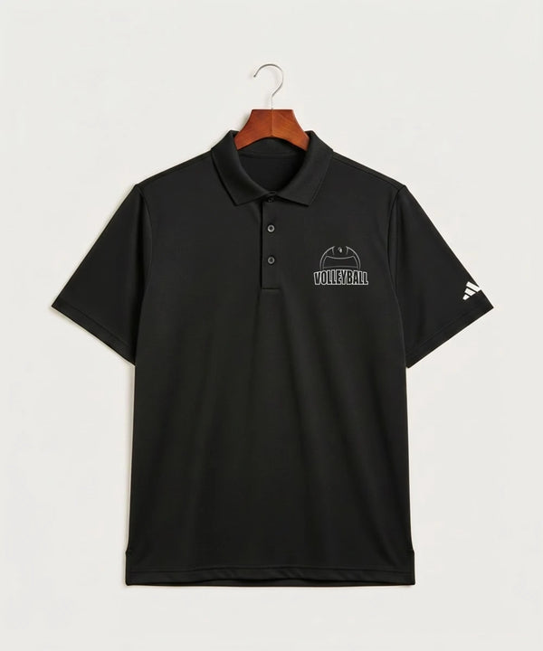 Kingsland High School Volleyball (Girls) - Black Polo - Left Chest