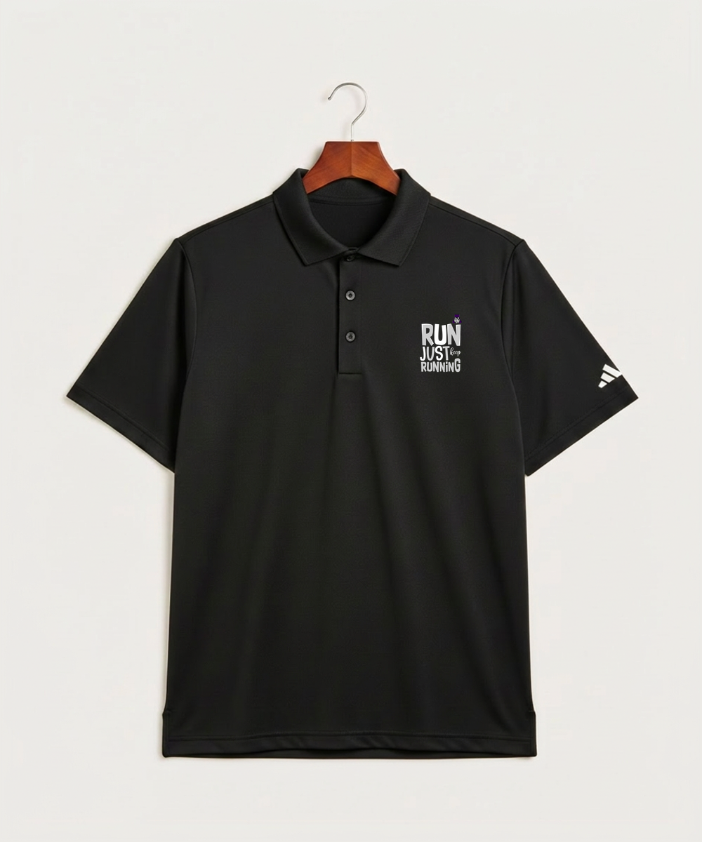 Albany High School Athletics - Black Polo - Left Chest