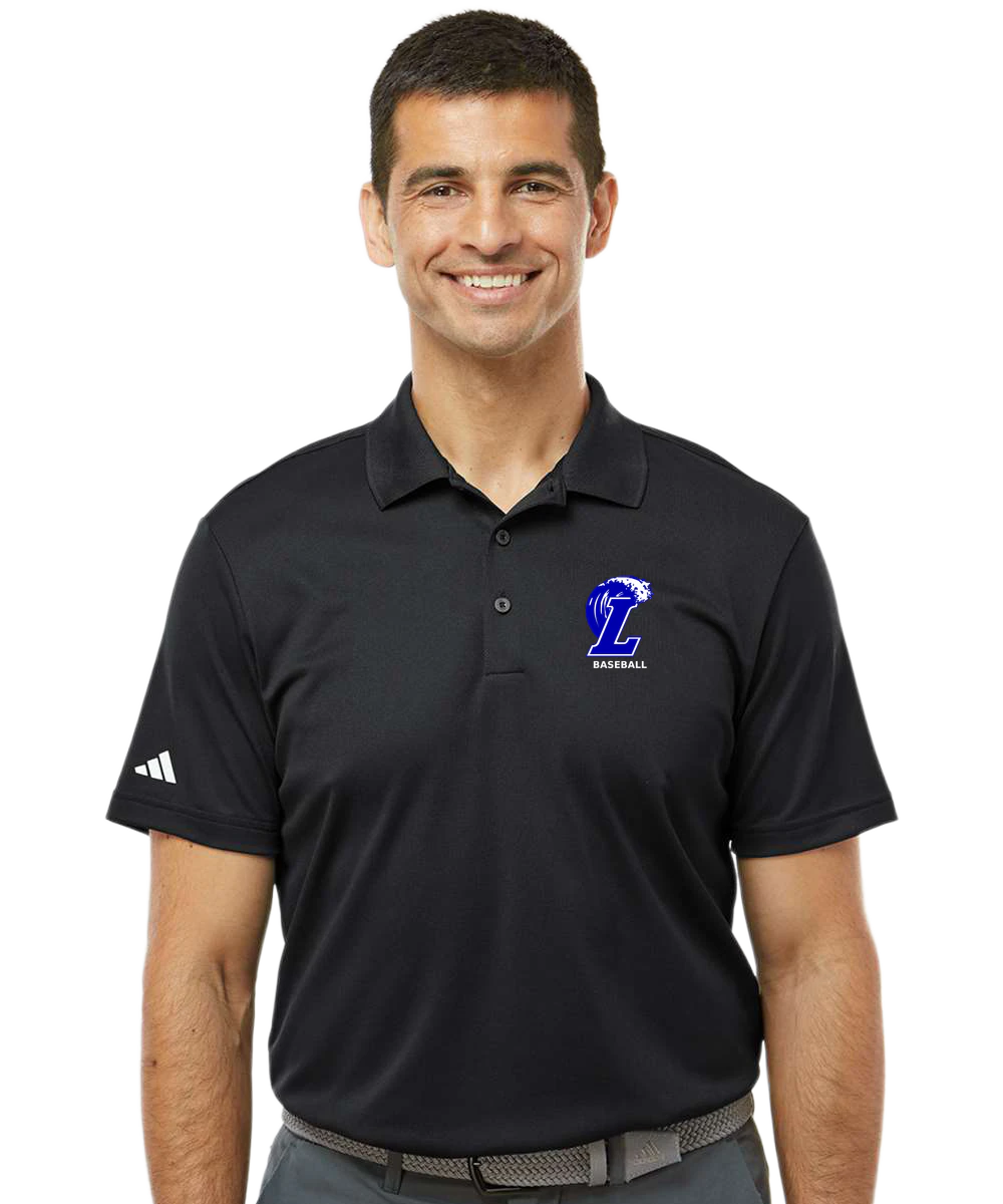 Lakeview Baseball - Black Polo - Left Chest