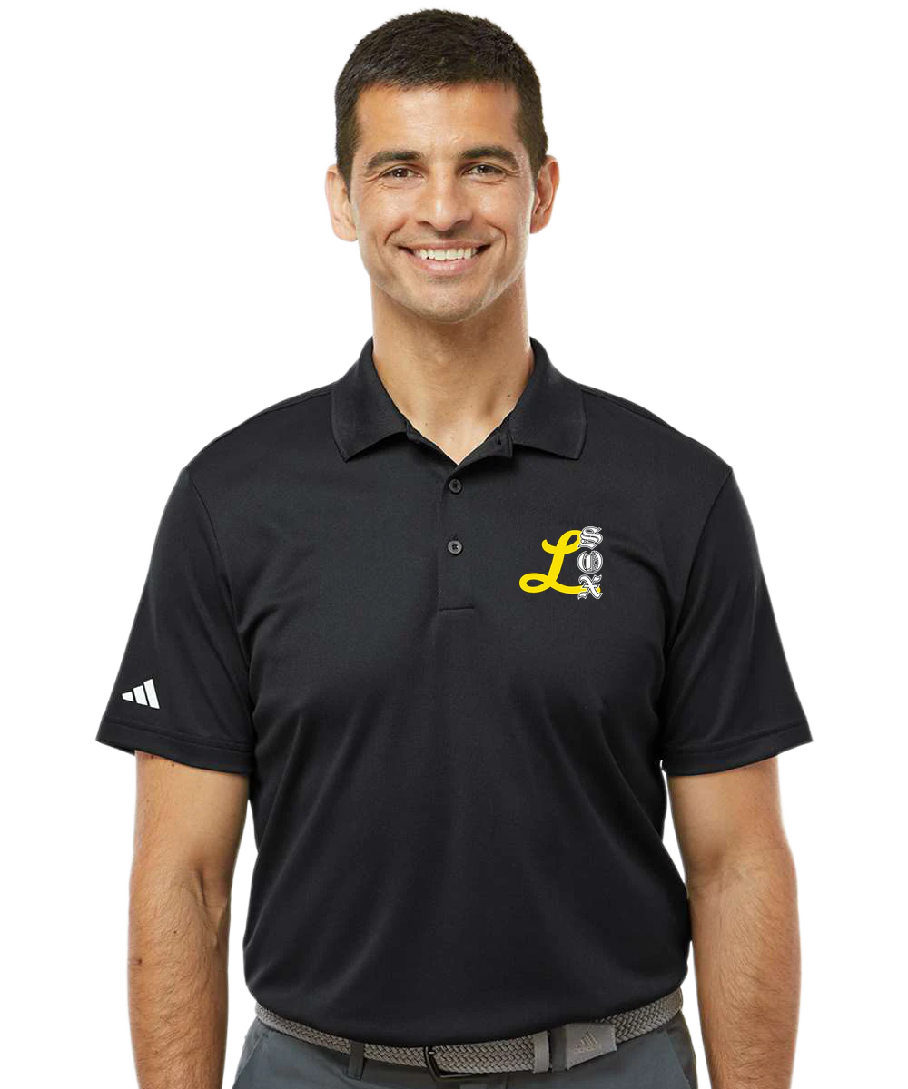 Lamberton LongSox Baseball - Black Polo - Left Chest