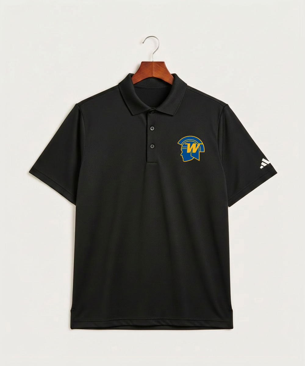 Wayzata High School Football (Boys) - Black Polo - Left Chest