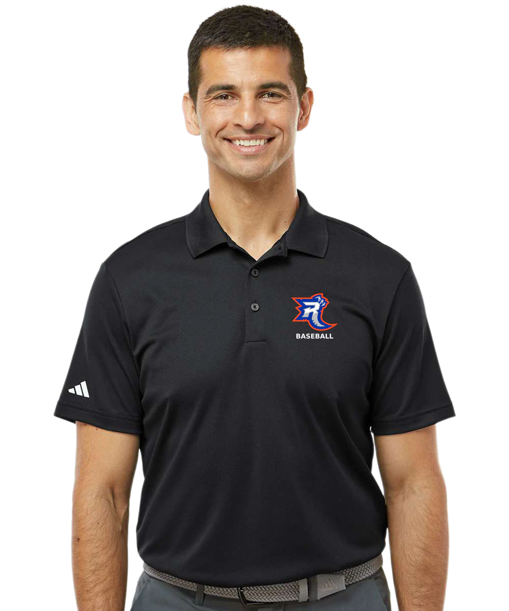 Carlton Wrenshall Baseball - Black Polo - Left Chest